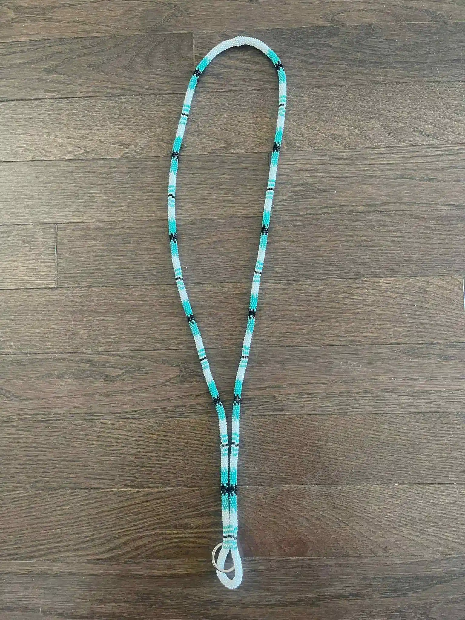 Handmade beaded lanyard design 2 from Thunder Bay